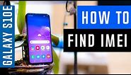 How to find your Samsung Galaxy S10E IMEI Number
