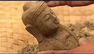 Watch A Sandstone Carving Come To Life!