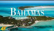 FLYING OVER THE BAHAMAS (4K UHD) - Relaxing Music Along With Beautiful Nature Videos - 4K Video HD