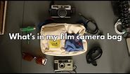 Whats In My Film Camera Bag (Long Weekend)