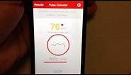 Pulse Oximeter iPhone App Review