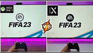FIFA 23 (Xbox One X Vs Series X) Comparison