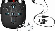 Waterproof MP3 Player for Swimming and Running, Underwater Headphones with Short Cord, Shuffle Feature