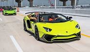 Lamborghini VS Lamborghini 100+ Lambos BLASTING From Lamborghini Miami BullFest 2019