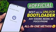 Official - Method To UNLOCK BOOTLOADER For All Xiaomi Device😎