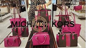 MACY'S MICHAEL KORS MARILYN MEDIUM HANDBAG PINK SIGNATURE 💗 ‼️Shopwithme!!