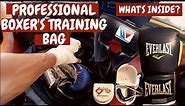 What's Inside A Professional Boxer's Bag? How Much $$$?
