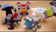 Mini LEGO introduction video - transformer robot, mini mecha, stop motion animation and more!