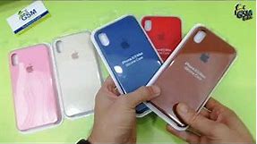 Apple iPhone XS Max Silicone Case Unboxing Review - All Colors 2019 - Gsm Guide