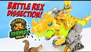 Treasure X Dino Gold Green Battle Rex Dissection Experiment Review
