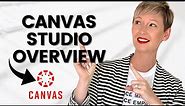 How to Use Canvas Studio Tutorial [Full Overview]