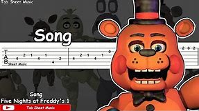 Five Nights at Freddy's 1 - Song Guitar Tutorial