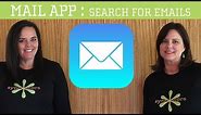 iPhone / iPad Mail - Searching for Emails