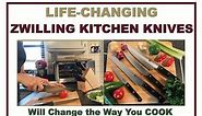 DEMONSTRATION OF ZWILLING GOURMET KNIFE SET | Best Kitchen Knives