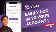 How to Login Viber !