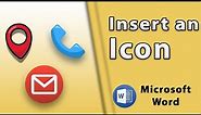 How to Insert an Icon in Microsoft Word