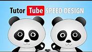 Adobe Flash Pro Speed Design - Panda - 2D Vector Art
