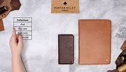Porter Riley - Leather Case for iPhone 8 Plus/iPhone 7 Plus. Premium Genuine Leather Slimline Back Case (Chocolate Brown)
