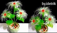 Diy Kerajinan Gelas Plastik - Surprising Ideas from Plastic Cups - Beautiful Flower Plastic Cup