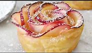How to Make Apple Roses in One Minute Video