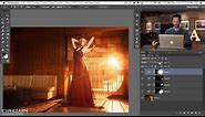 How to Create Beams of Light and Lens Flare in Photoshop