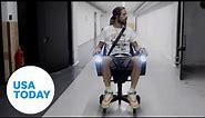 Volkswagen creates futuristic office chair with LEDs and backup camera | USA TODAY