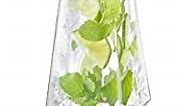 JoyJolt Infiniti Water Pitcher – 43Oz Deluxe Glass Pitcher – Premium Quality Crystal Lemonade Pitcher – Elegant Classic Design – Perfect Sangria Pitcher, Serving Iced Tea, Fruit Infusion, Juice
