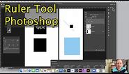 How To Use Ruler Tool In Photoshop Tutorial | Measure | Graphicxtras