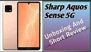 Sharp Aquos Sense 5G In Just Rs.17500 (unboxing)