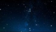 Background for video | Night Sky | Falling Star | Twinkling Star | Loop | No Copyright