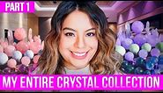 My HUGE Crystal Collection Part 1 2023! Merry Christmas!