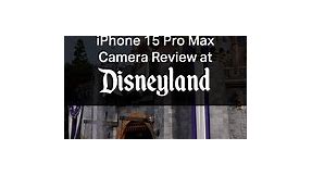 Apple iPhone 15 Pro Max Goes to Disneyland