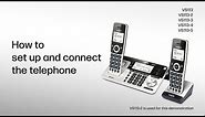 Set up and connect the telephone - VTech VS113 VS113-2 VS113-3 VS113-4 VS113-5