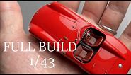 Full Build Ferrari 750 Monza 1/43 scale model car