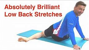 The Best Low Back Stretches | Lower Back Pain Relief Routine (With FREE Exercise Sheet!)