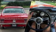 1967 Ford Mustang Coupe 289 V8 Manual - Walk-around & POV Driving Video | Mustangs For Sale U.K.