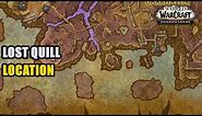Lost Quill Location WoW - Reward Refilling Inkwell Battle Pet