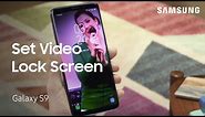 How to customize your Galaxy Phone's Lock Screen with a video | Samsung US