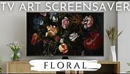 Spring Floral | Art Screensaver for Your TV | Vintage Flower Paintings Slideshow | 2 Hours, No Sound