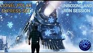 The Magic Of The Polar Express Lionel O Gauge Set! Unboxing And Christmas Run Session.