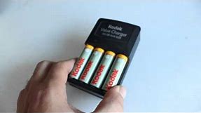 Kodak Value Charger AA AAA Size Batteries