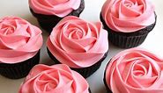 How to Frost a Rose Cupcake in 5 Seconds
