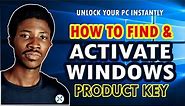 How To Find and Activate Windows Product Key: Unlock Your PC Instantly!
