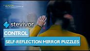 Control: Self reflection mirror puzzles