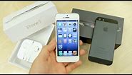 Dual White vs Black iPhone 5 Unboxing! (2012)