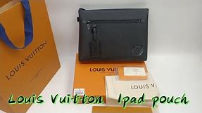 Louis Vuitton Ipad pouch Unbox 2023