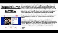 RepairSurge Review | Find Honest Reviews Of RepairSurge In The Comments
