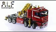Lego Technic 8258 Crane Truck - Lego Speed Build Review