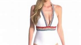 Despi Knitted One Piece Swimsuit | SwimOutlet.com