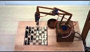 Деревянный робот играет в шахматы | ChessBot - wooden chess-playing robot